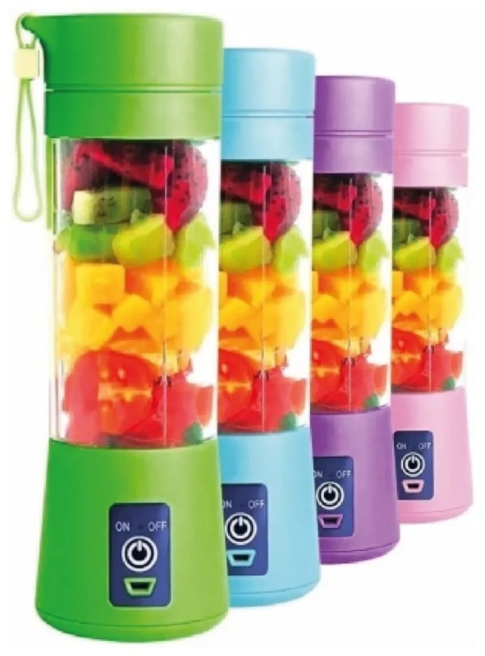 Licuadora Portátil Proteína Jugos 380ml Usb Recargable